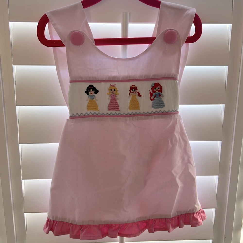 Stitchy Fish Pink Top 3T